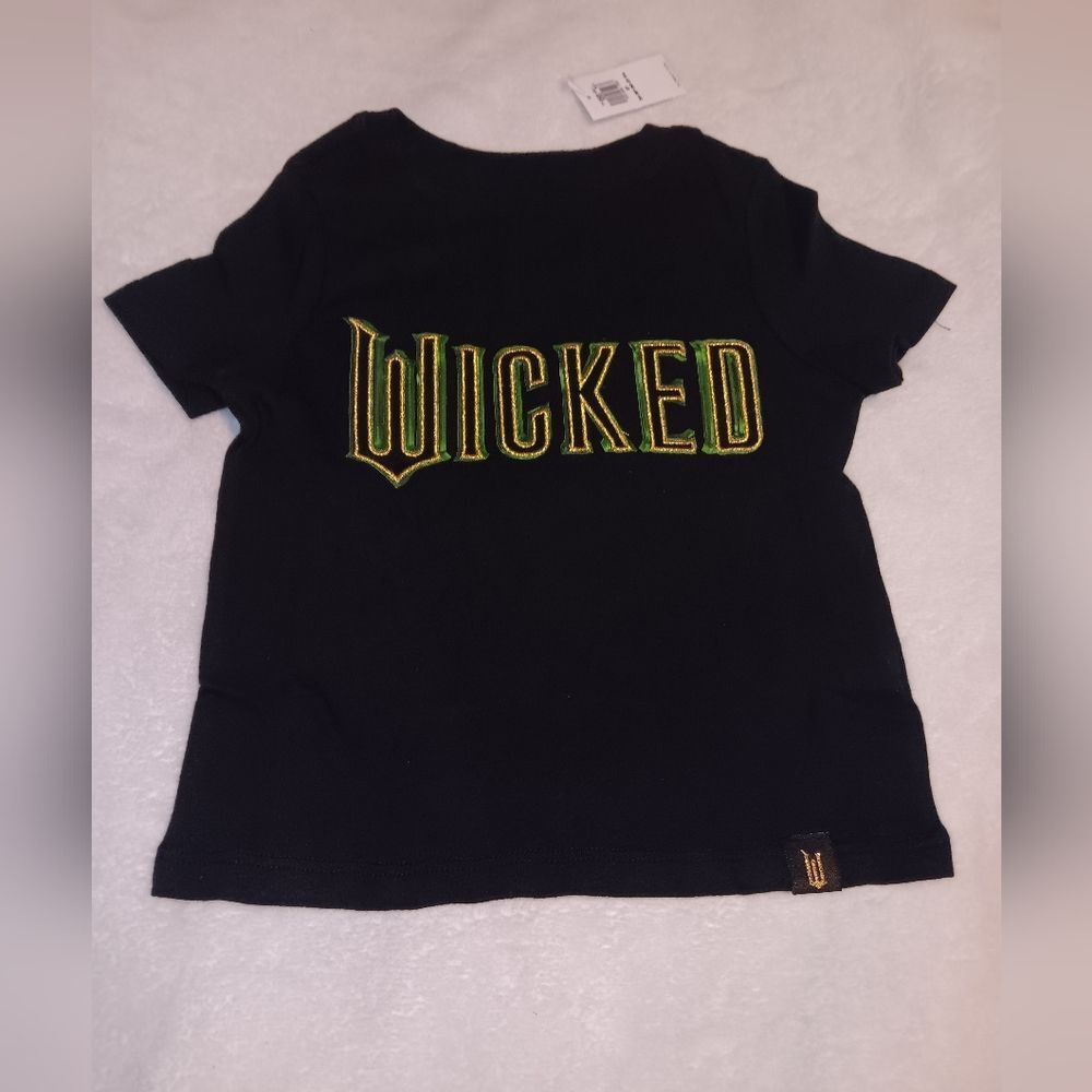 Old Navy Universal Wicked Unisex Graphic Toddler 2T T-Shirt Black Jack NWT
